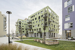 Baugruppe Leuchtturm Seestadt
